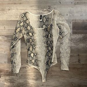 Windsor Mesh Snake Bodysuit